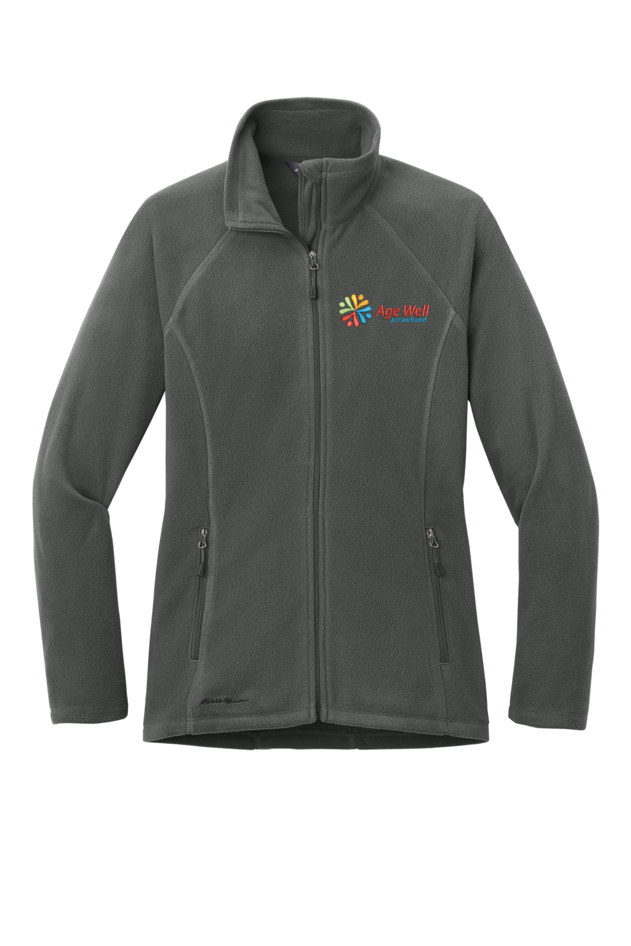 A2) EB225  Eddie Bauer® Women's Full-Zip Microfleece Jacket - AGE WELL